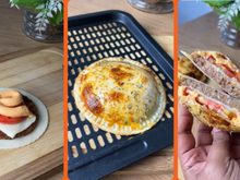 Hamburgão com massa de pastel na airfryer: receita rápida e fácil que você vai querer lanchar hoje