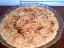Arroz doce com amendoim