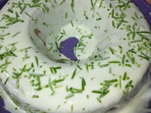 Cobertura de creme de leite