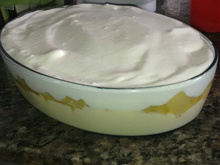 Pave delicia de abacaxi