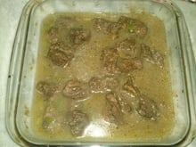 Carne de panela suculenta