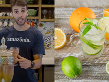 Água especial pra RESSACA: marido de Ivete Sangalo, Daniel Cady ensina receita de bebida pra quem exagerou no álcool