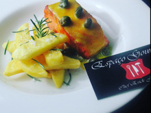 Salmão à moda do chef