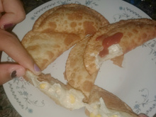 Pastel de requeijão com peixe