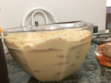 Pavê de bolacha maisena