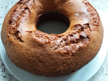 Bolo de fubá sem lactose