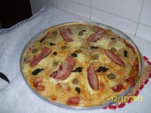 Massa de pizza caseira