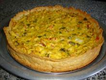 Torta souflé de frango