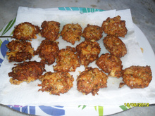 Bolinho crocante de repolho