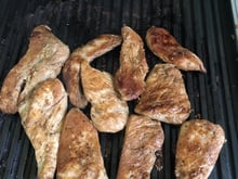 Frango com shoyu grelhado
