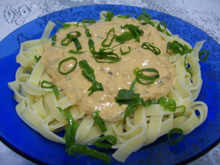 Talharim ao Molho Rosé e Atum