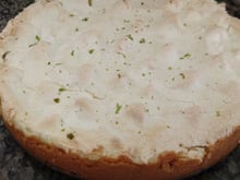 Torta de limão com massa de biscoito