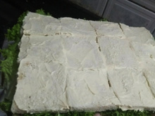 Sanduíche gelado de frango