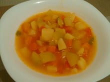 Sopa de legumes simples