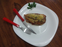 Peito de frango com parmesão