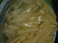 Batata frita crocante dos Dunzer (com cachaça)