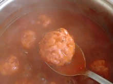 Almôndegas de linguiça