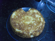 Bolo de macaxeira e coco