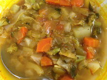 Sopa nutritiva da Liz