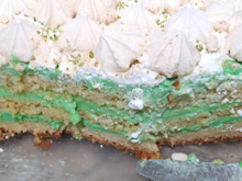 Bolo de limão com suspiro