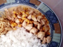 Estrogonofe simples de frango da Taí