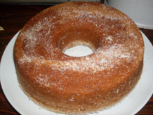 Bolo banana e farinha de rosca