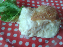 Lasanha de batatas quatro queijos