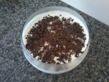 Pavê de maracujá com chocolate