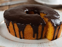 Cobertura de chocolate para bolo