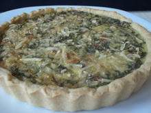Quiche de espinafre