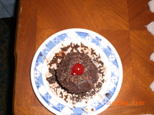 Bolo de caneca de chocolate