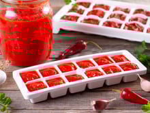 Esse é o truque definitivo para armazenar o molho de tomate e não estragar na geladeira