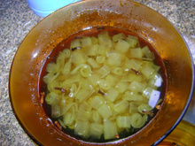 Doce de mamão enroladinho