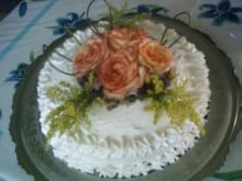 Bolo de aniversário.