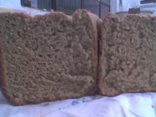 Pão Vegan na máquina de pão do Daniel