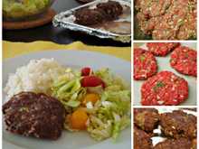 Hambúrguer caseiro (light)