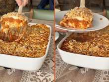 Lasanha tradicional à bolonhesa é o prato que sempre faço quando recebo visita: aprenda o ponto certo da massa