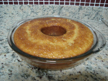 Bolo de laranja molhadinho