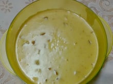 Caldinho de mandioquinha (batata baroa)