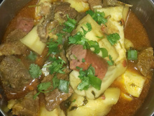 Vaca atolada deliciosa
