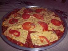 Massa de pizza mineira