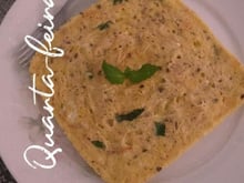 Omelete de micro-ondas fit