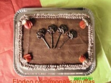 Bolo de chocolate trufado mentolado