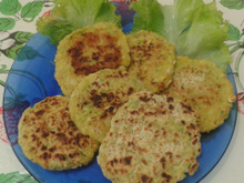 Hambúrguer de abobrinha