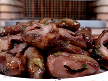 Coração de frango embriagado