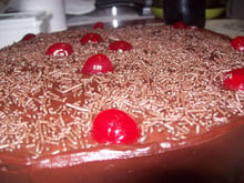 Bolo trufado prático