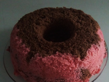 Bolo de chocolate de micro-ondas