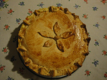 Torta de camarão com catupiry