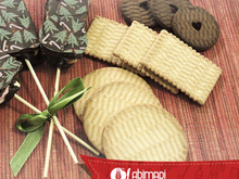 Pirulito de biscoito