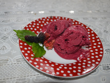 Sorvete prático de Amora